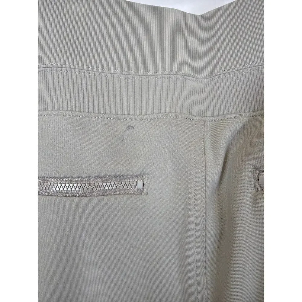 NWT Athleta Gray Plus Size Activewear Pant 2 Back Zip Pockets Travel Utility 2X